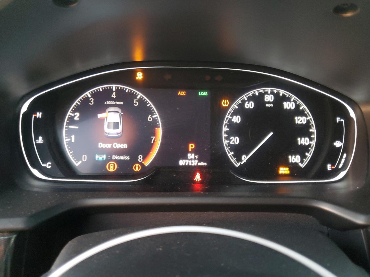 2019 Honda Accord VIN 1HGCV1F33KA024619 Copart auction photo, all over damage thumbnail 9