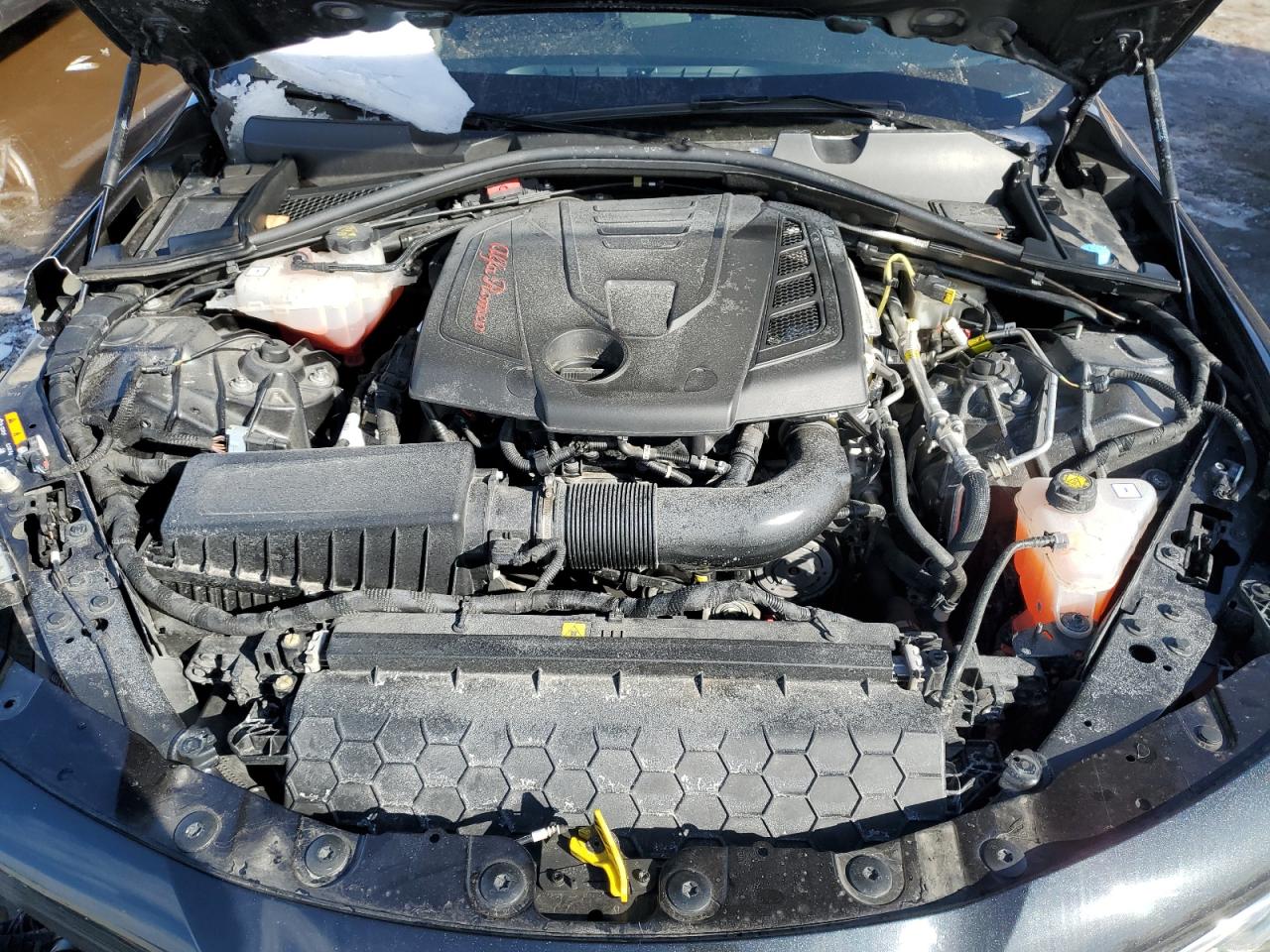 2020 Alfa Romeo Giulia VIN ZARFANBN9L7639167 Copart auction photo, front end / rear end damage thumbnail 11