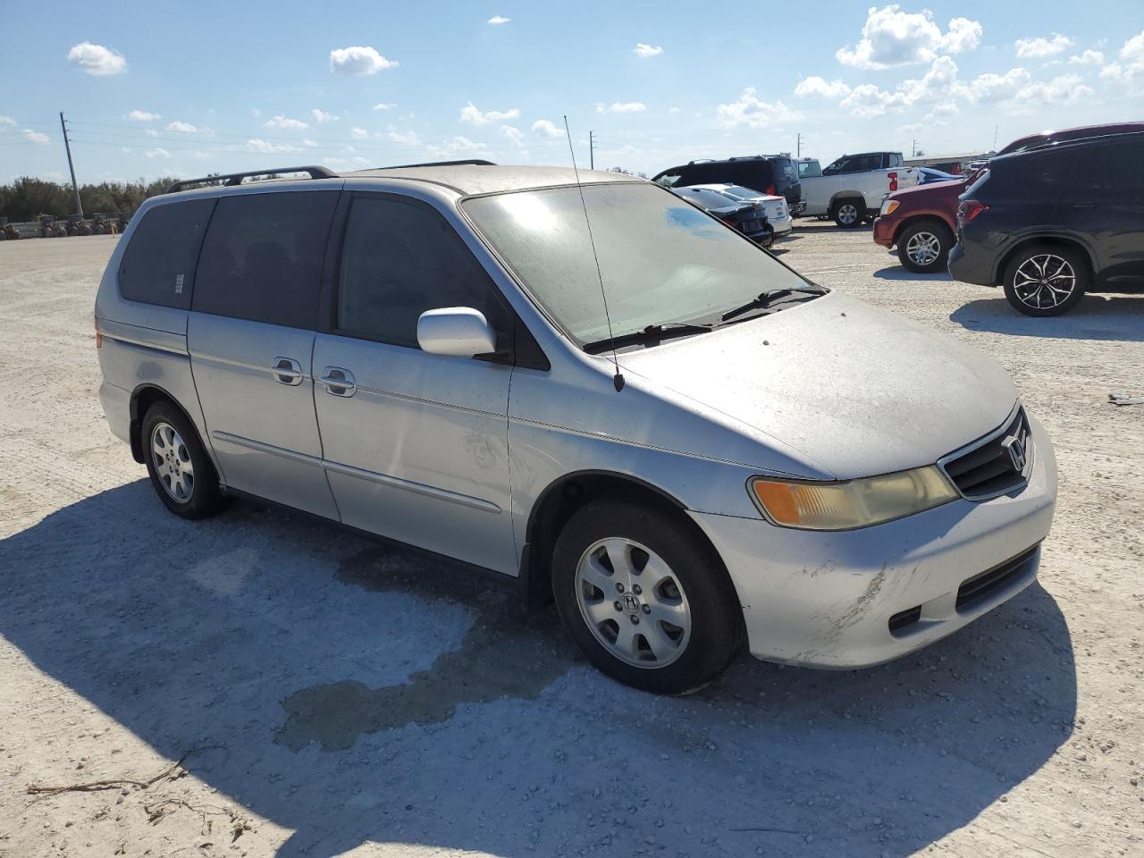 2003 Honda Odyssey VIN 5FNRL18633B120491 Copart auction photo, water/flood damage thumbnail 4