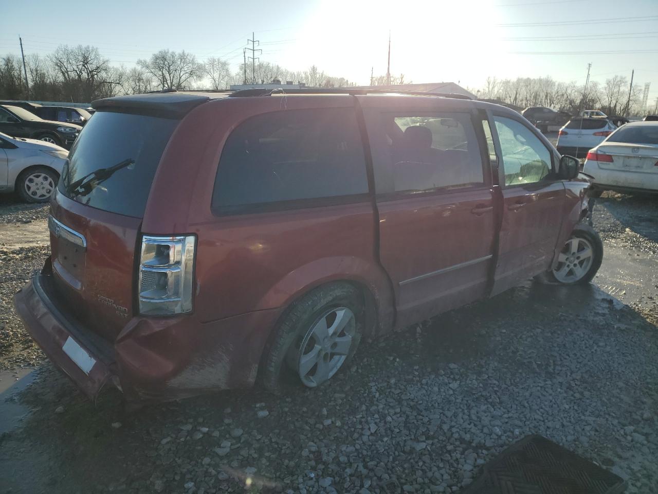 2010 Dodge Caravan VIN 2D4RN5D18AR100785 Copart auction photo, all over damage thumbnail 3