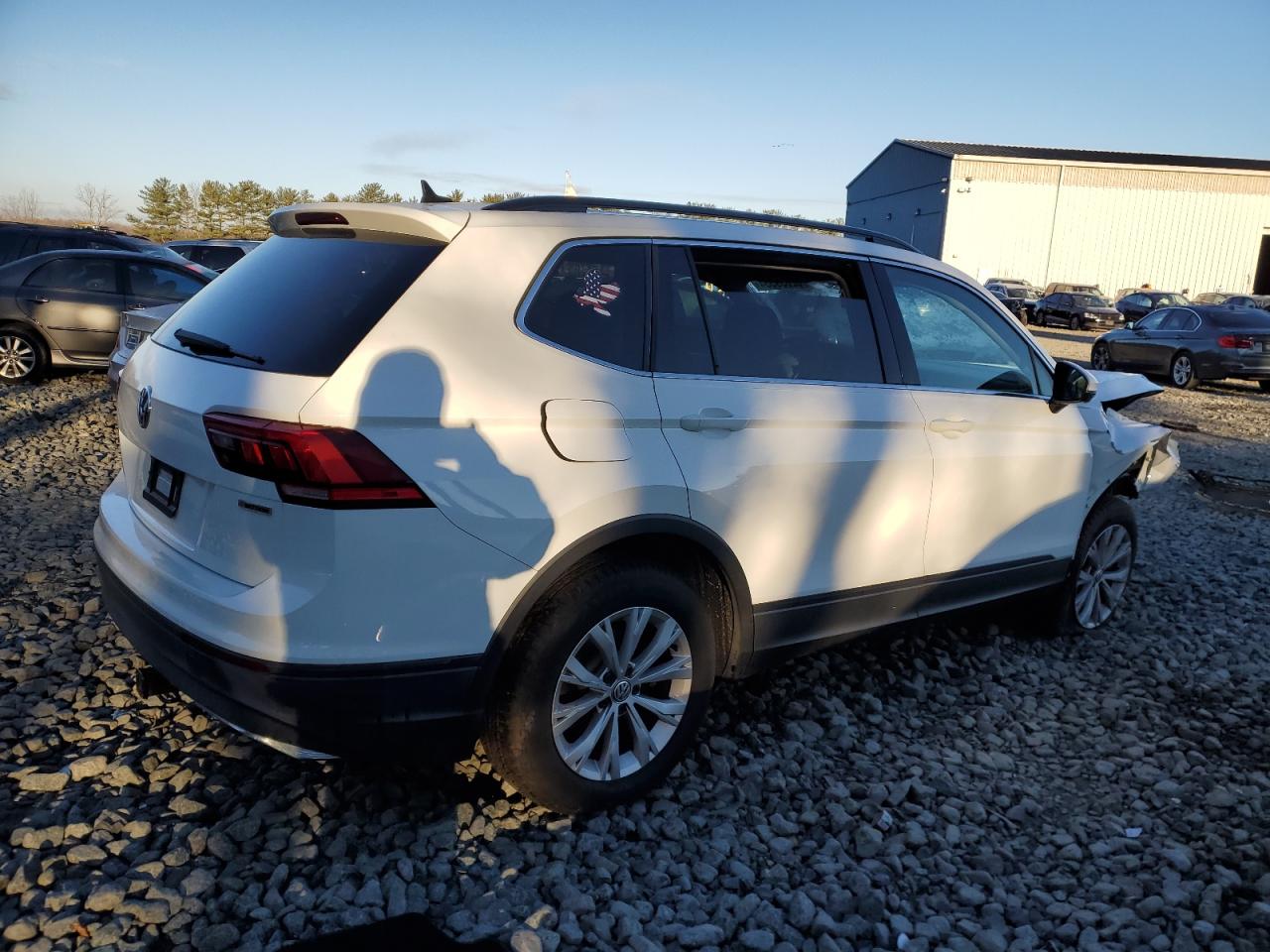 2019 Volkswagen Tiguan VIN 3VV2B7AXXKM079640 Copart auction photo, front end damage thumbnail 3