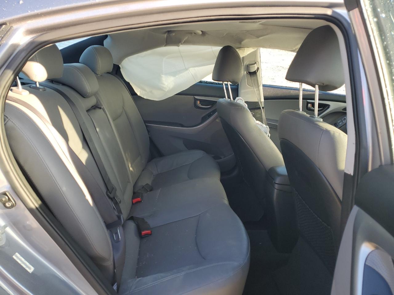 2013 Hyundai Elantra VIN KMHDH4AE7DU708655 Copart auction photo, all over damage thumbnail 10