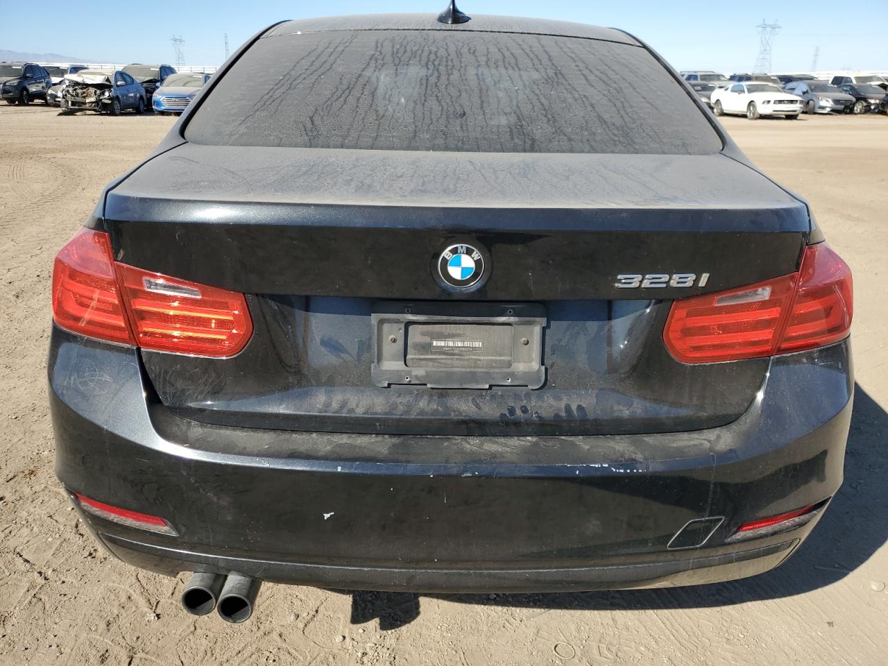 2013 BMW 3er VIN WBA3C1G5XDNR44793 Copart auction photo, undercarriage / minor dent/scratches damage thumbnail 6