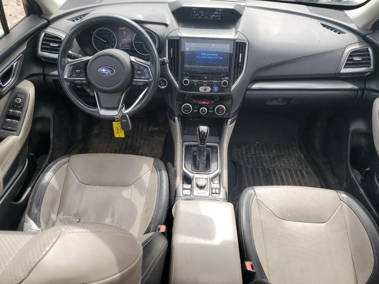 2019 Subaru Forester VIN JF2SKASC3KH405999 Copart auction photo, front end / side damage thumbnail 8