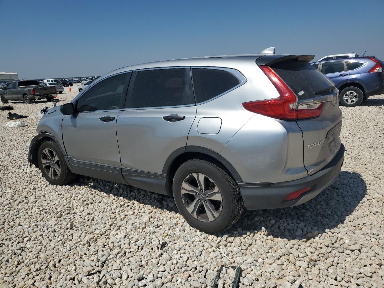 2018 Honda CR-V VIN 2HKRW6H32JH209140 Copart auction photo, front end damage thumbnail 2