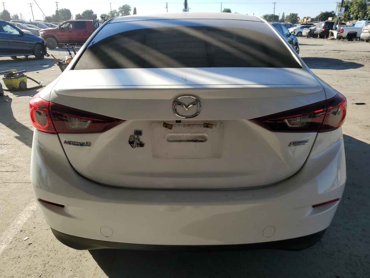 2015 Mazda 3 VIN JM1BM1V77F1248290 Copart auction photo, front end / side damage thumbnail 6