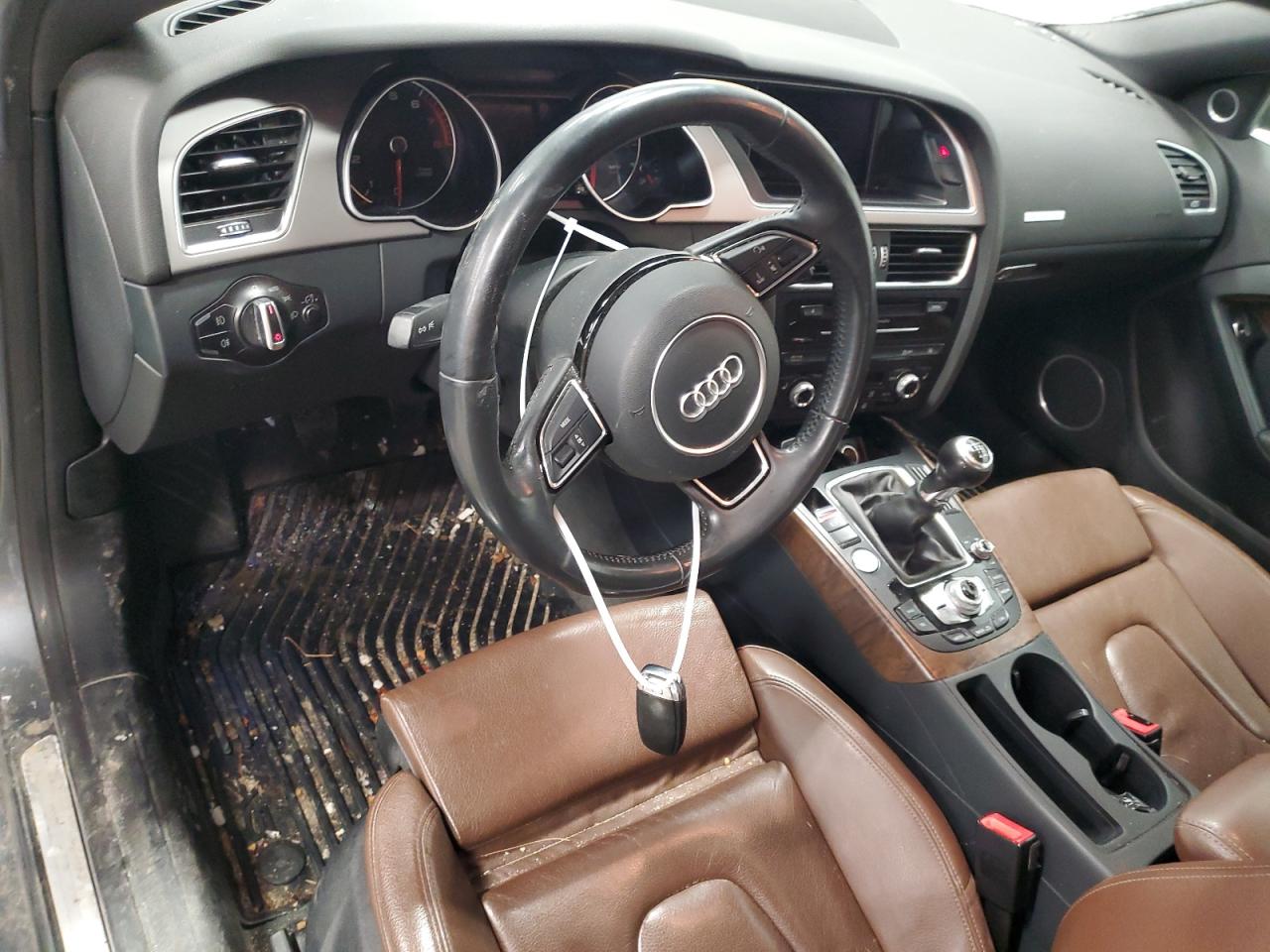 2014 Audi A5 VIN WAU4FAFR4EA053245 Copart auction photo, front end damage thumbnail 8