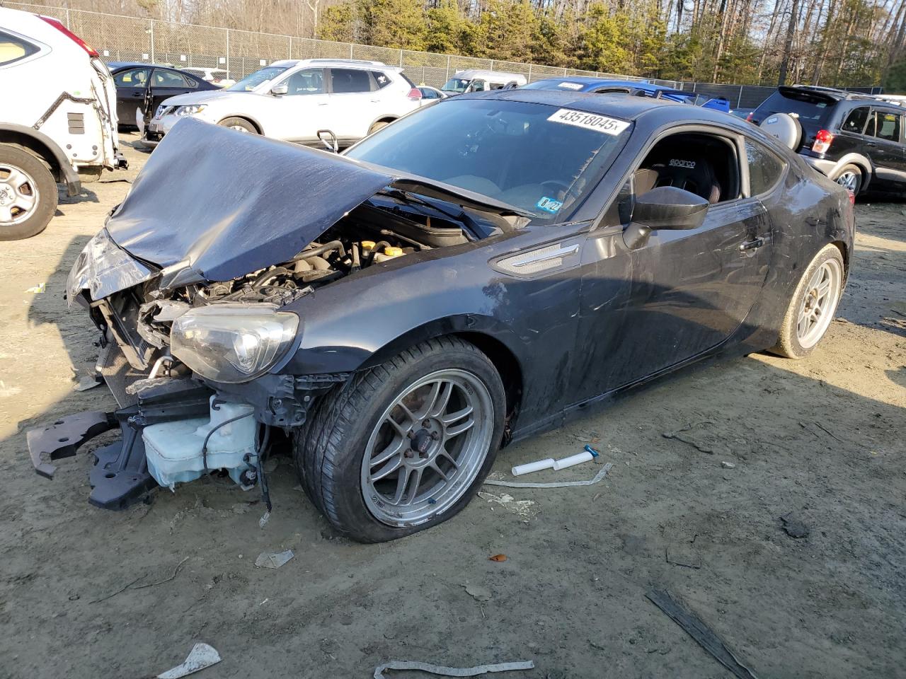 2015 Subaru BRZ VIN JF1ZCAC15F9601892