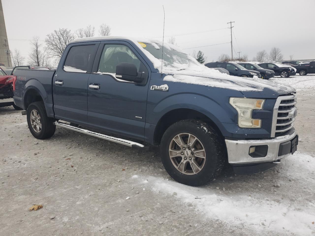 2015 Ford F-150 VIN 1FTEW1EG5FKD13834 Copart auction photo, front end damage thumbnail 4