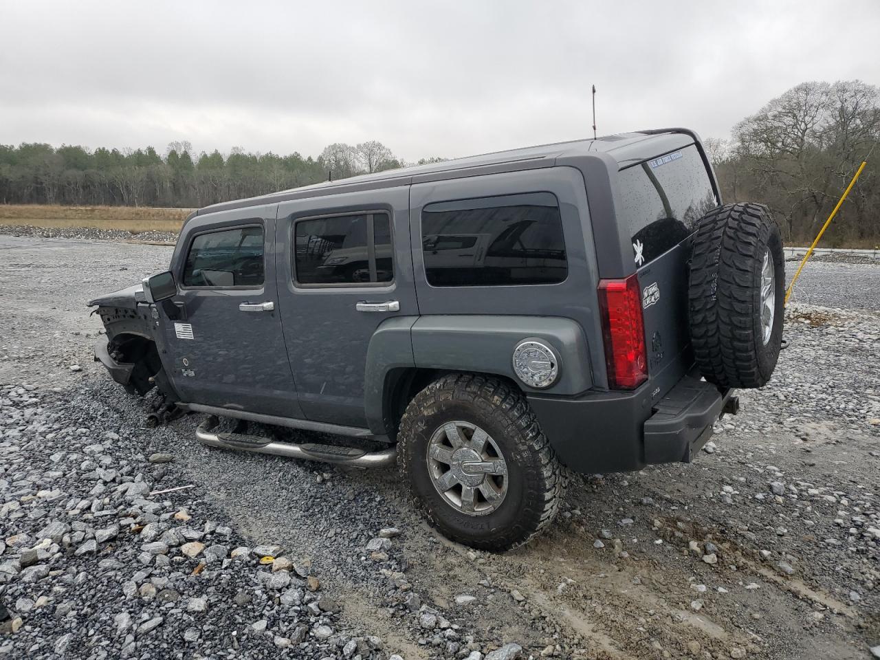 2008 Hummer H3 VIN 5GTEN13E188128872 Copart auction photo, front end damage thumbnail 2