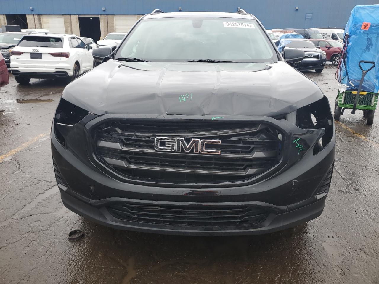 2019 GMC Terrain VIN 3GKALTEV9KL271005 Copart auction photo, front end damage thumbnail 5