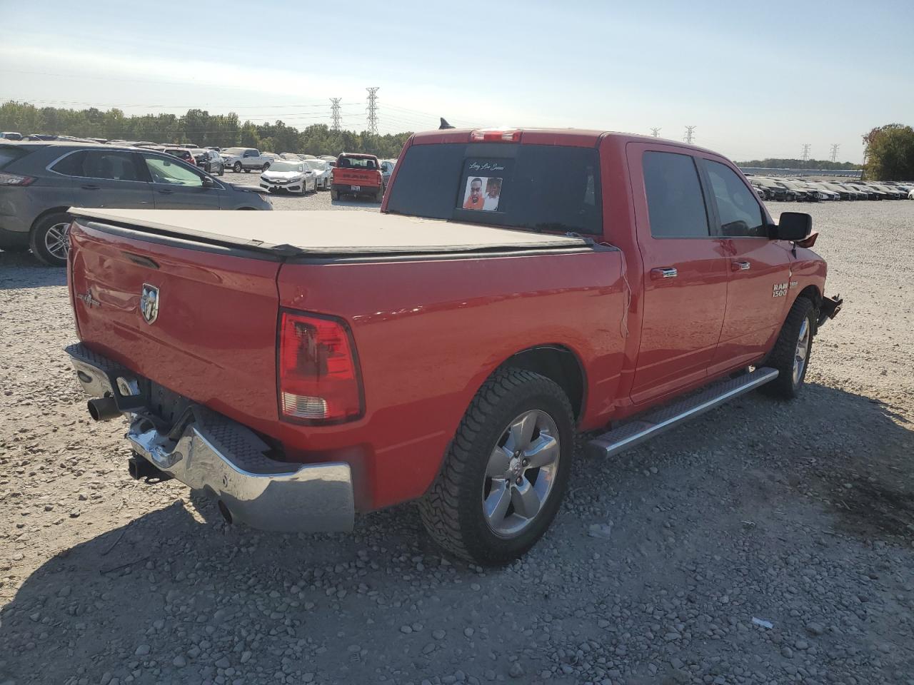 2015 RAM 1500 VIN 1C6RR6LT1FS608118 Copart auction photo, front end damage thumbnail 3