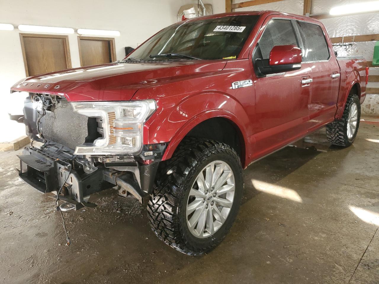2018 Ford F-150 VIN 1FTEW1EG6JFA58502