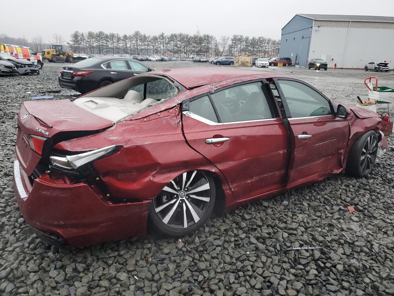 2019 Nissan Altima VIN 1N4BL4FVXKC107008 Copart auction photo, all over damage thumbnail 3
