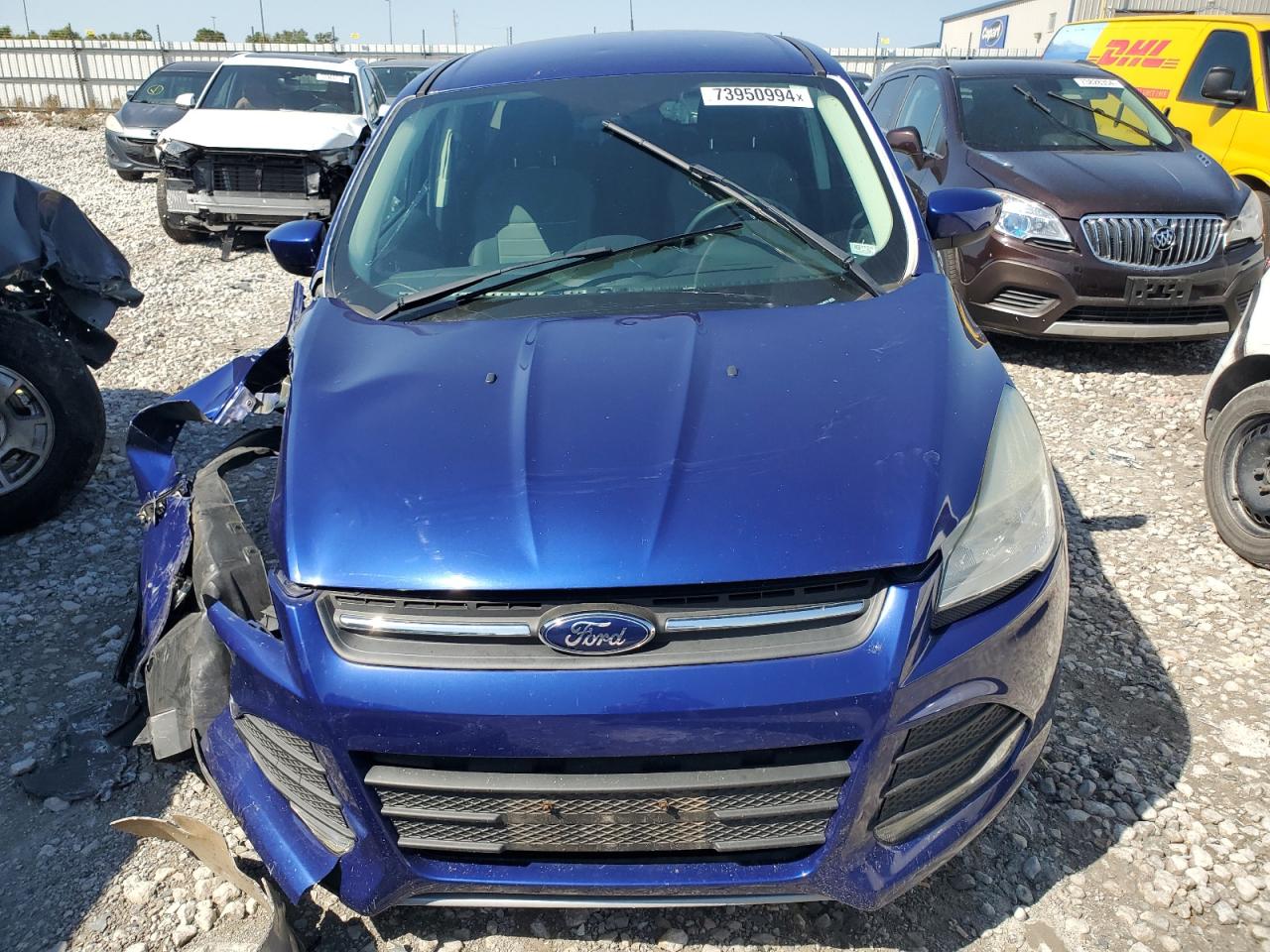 2014 Ford Escape VIN 1FMCU0GXXEUC44075 Copart auction photo, front end damage thumbnail 5