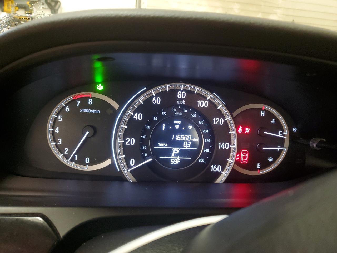 2017 Honda Accord VIN 1HGCR2F31HA135754 Copart auction photo, side damage thumbnail 9