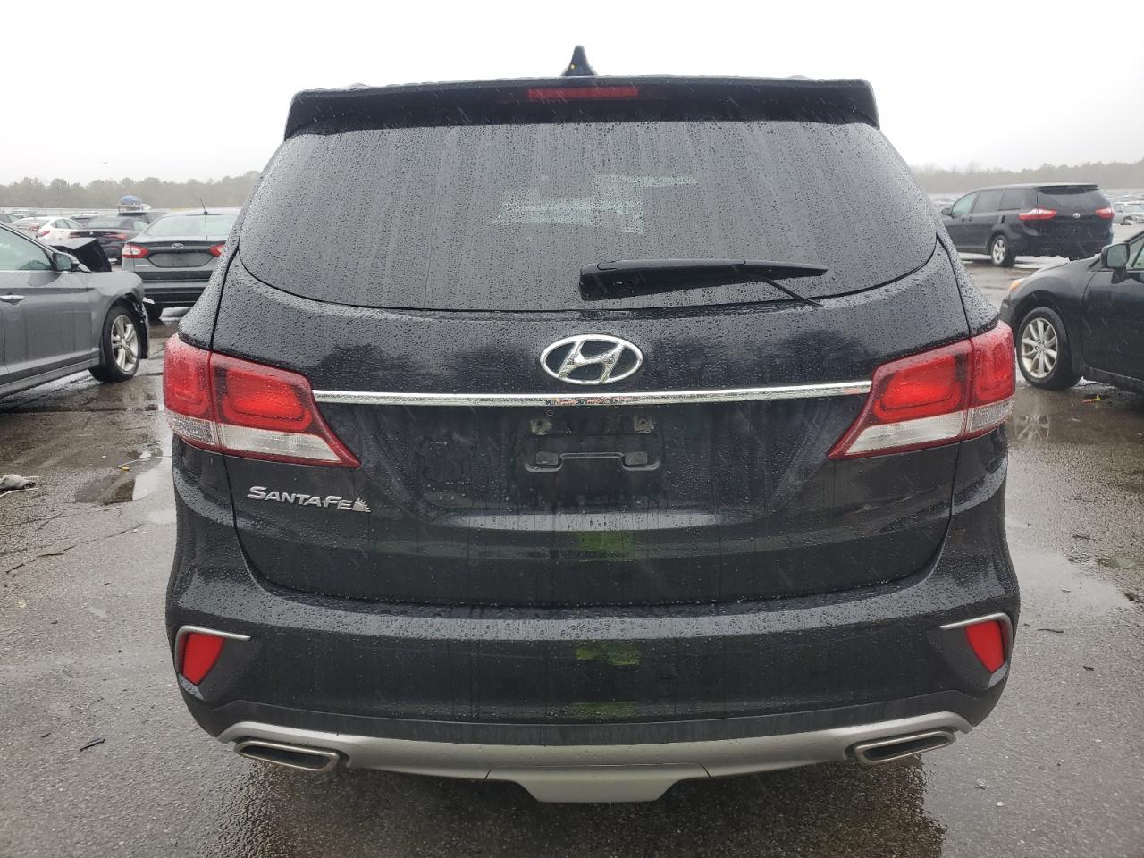 2017 Hyundai Santa Fe VIN KM8SN4HF7HU220438 Copart auction photo, front end / minor dent/scratches damage thumbnail 6
