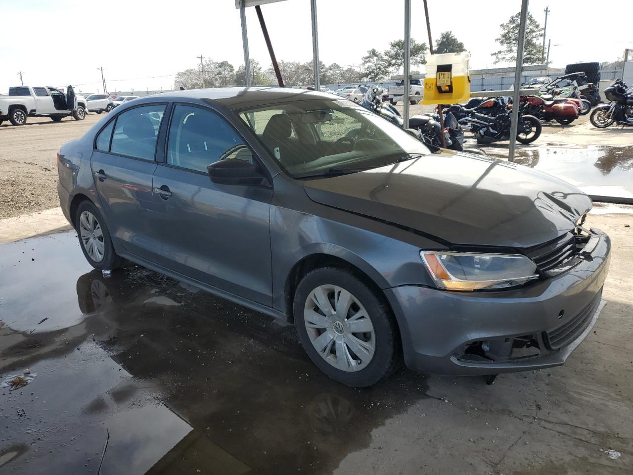 2014 Volkswagen Jetta VIN 3VW3L7AJ9EM322724 Copart auction photo, front end damage thumbnail 4