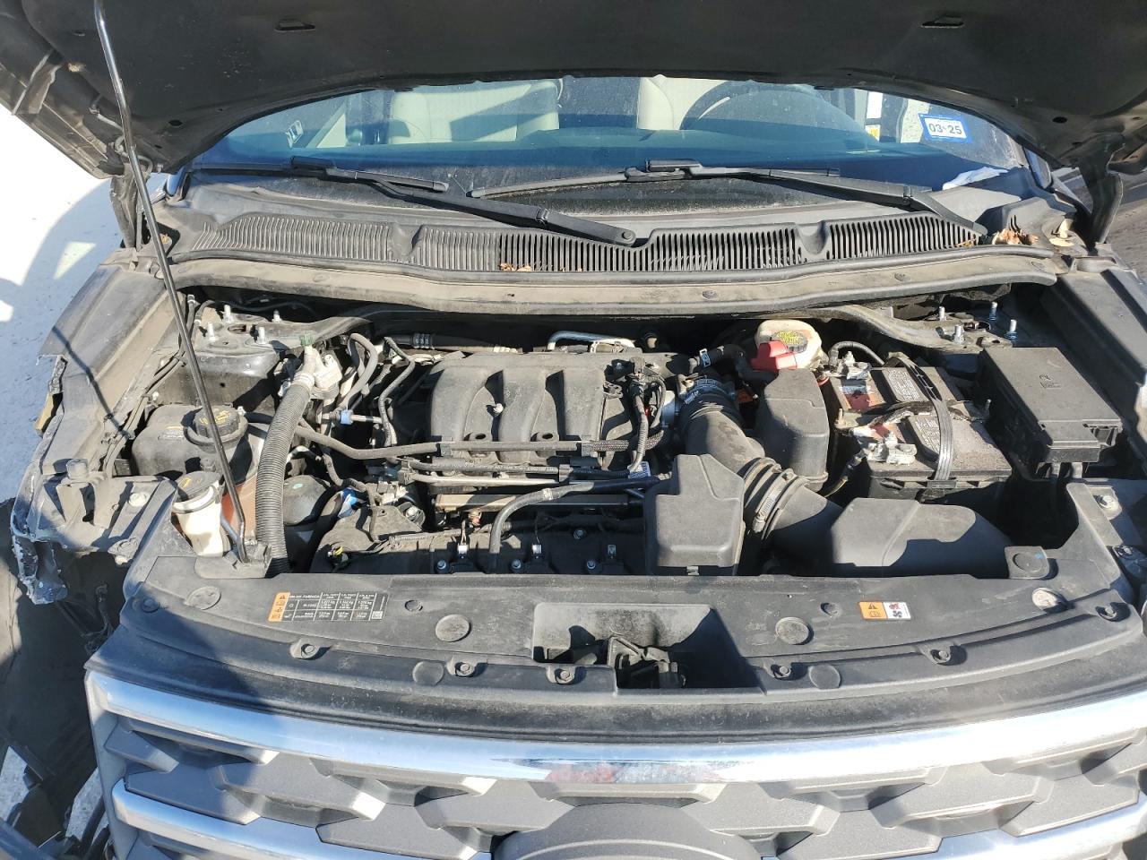 2018 Ford Explorer VIN 1FM5K7B83JGC13721 Copart auction photo, front end / side damage thumbnail 12