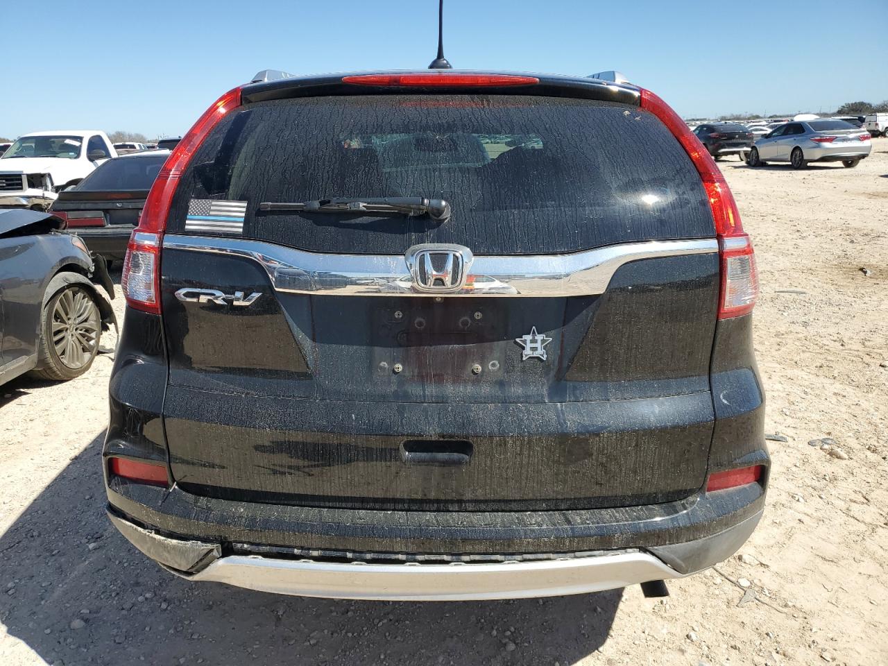2016 Honda CR-V VIN 2HKRM3H7XGH517379 Copart auction photo, front end / rear end damage thumbnail 6