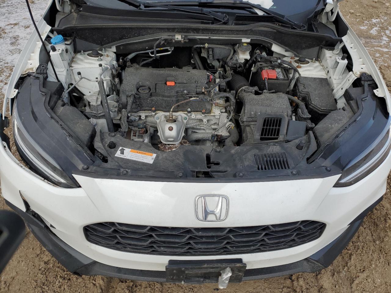 2023 Honda HR-V VIN 3CZRZ2H36PM715955 Copart auction photo, front end / undercarriage damage thumbnail 12