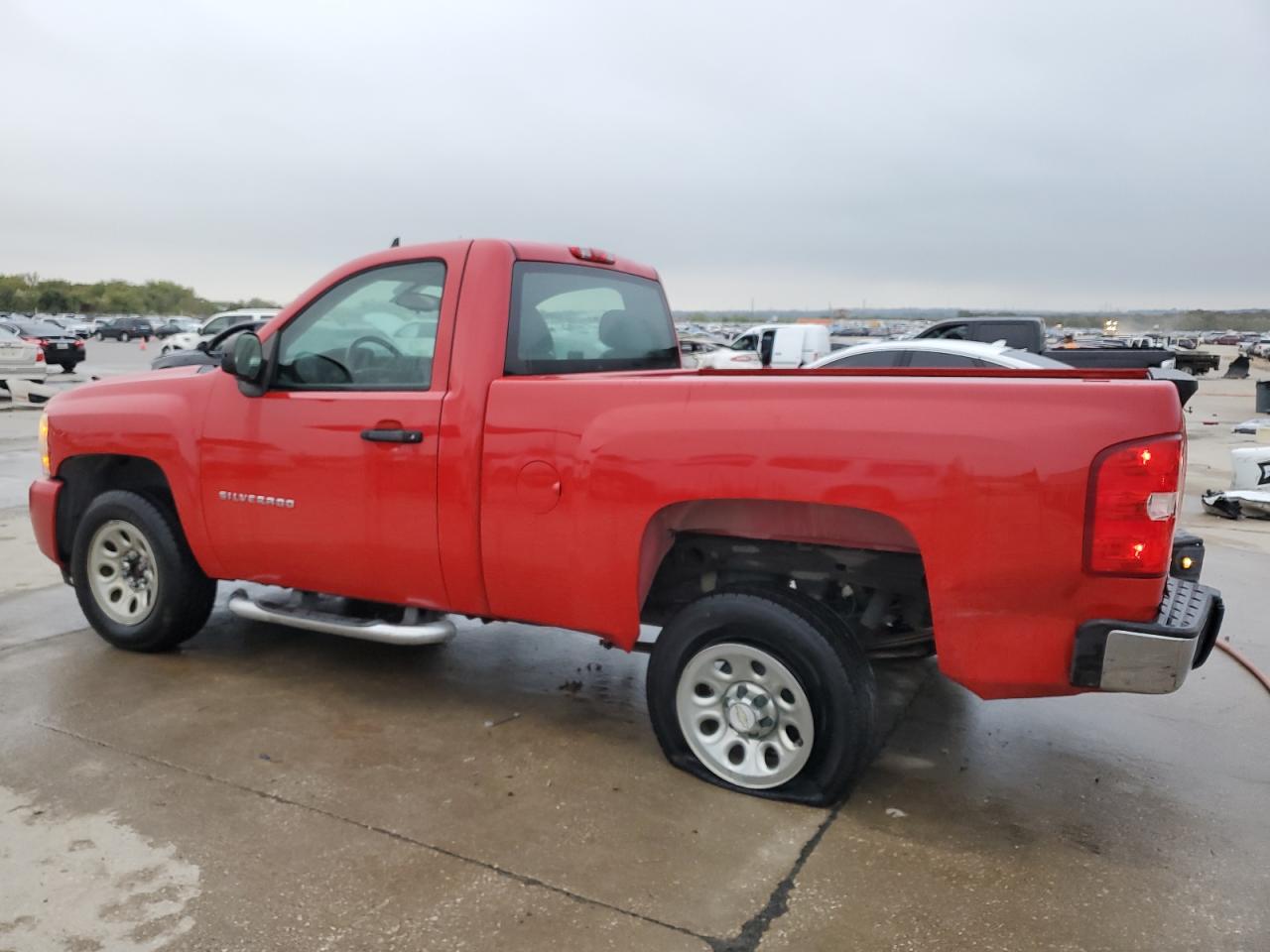 2011 Chevrolet Silverado VIN 1GCNCPEX2BZ194413 Copart auction photo, front end / rear end damage thumbnail 2
