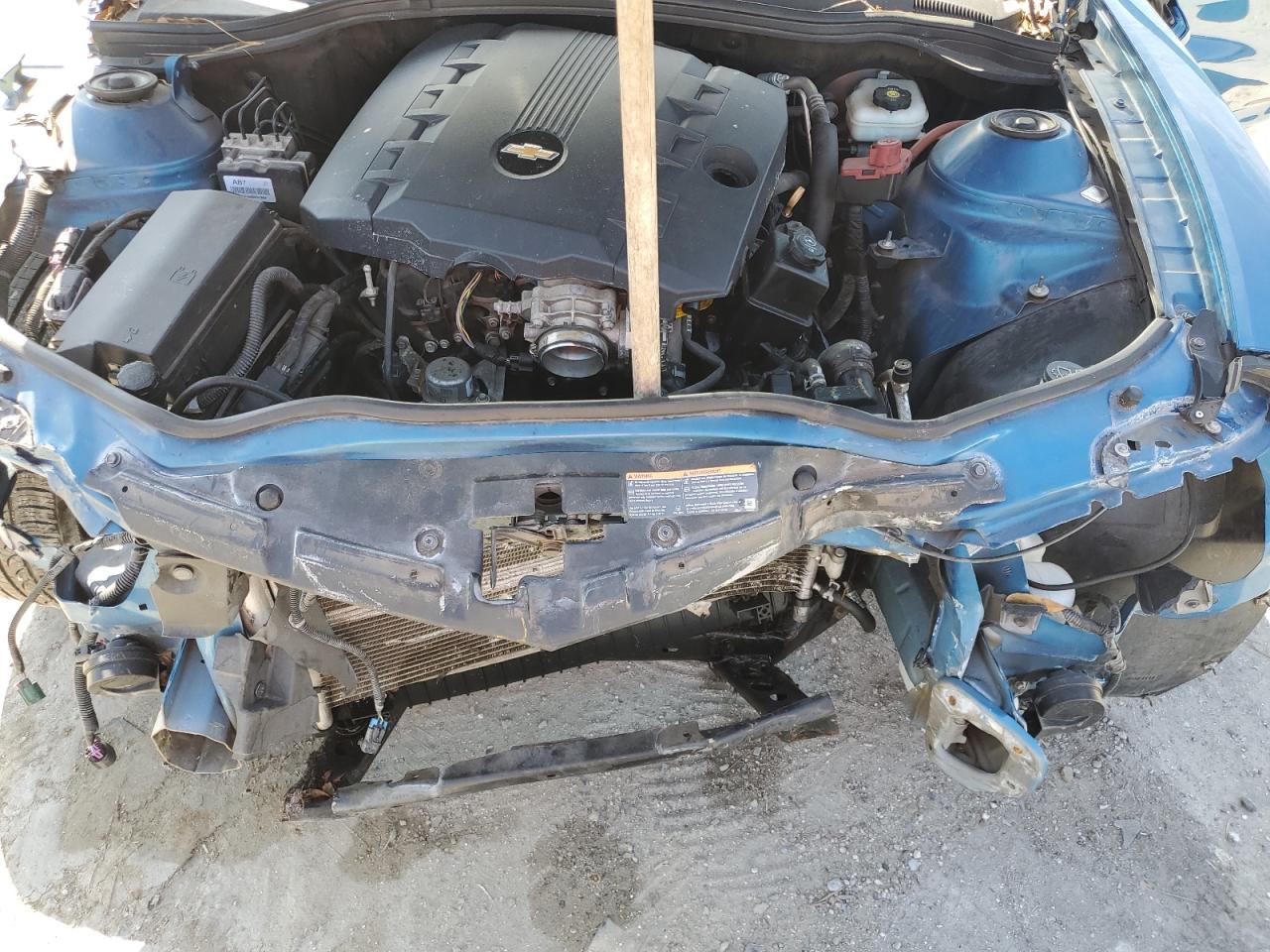2010 Chevrolet Camaro VIN 2G1FC1EV2A9160988 Copart auction photo, all over damage thumbnail 11