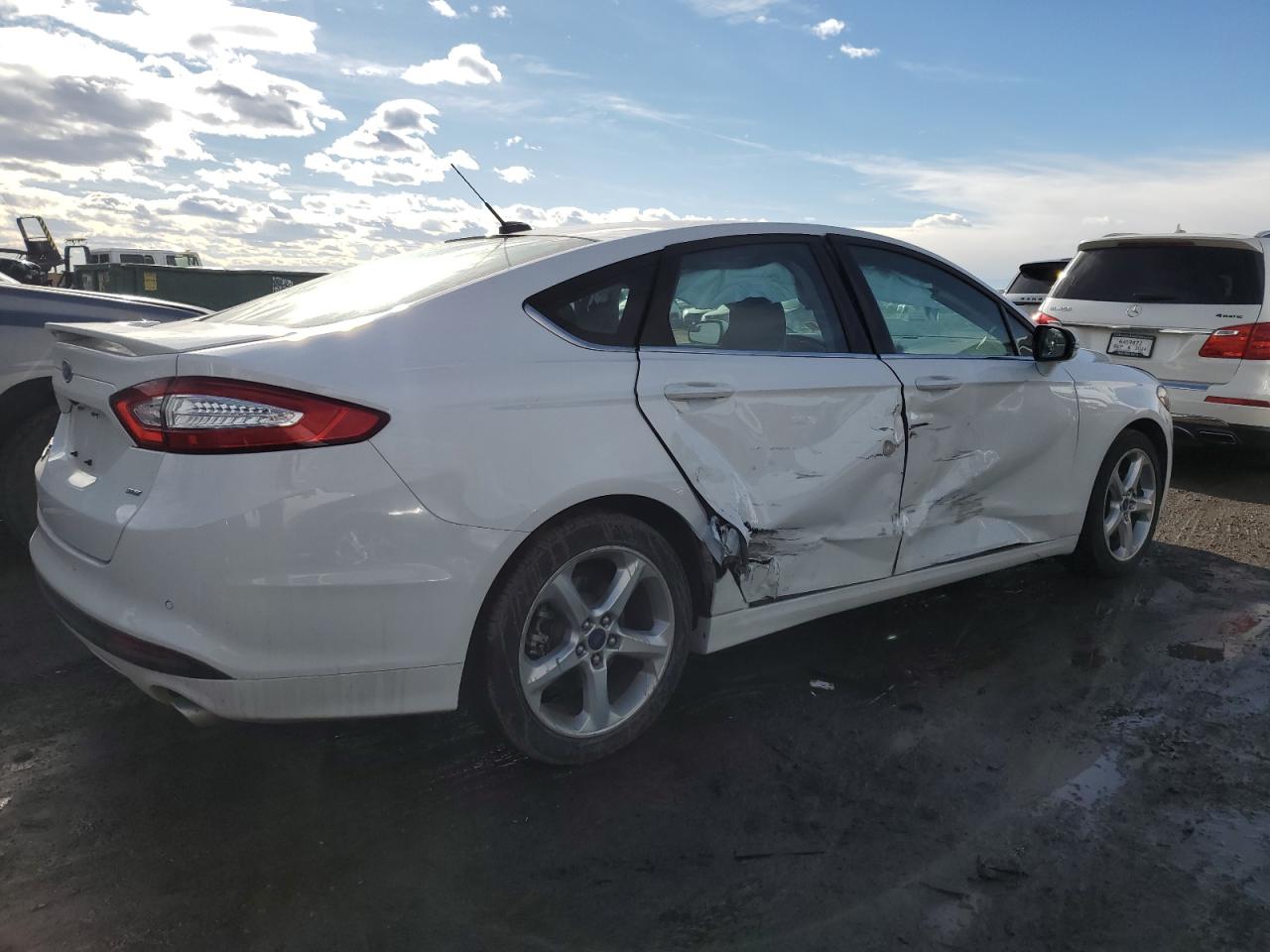 2016 Ford Fusion VIN 3FA6P0H79GR268228 Copart auction photo, side damage thumbnail 3