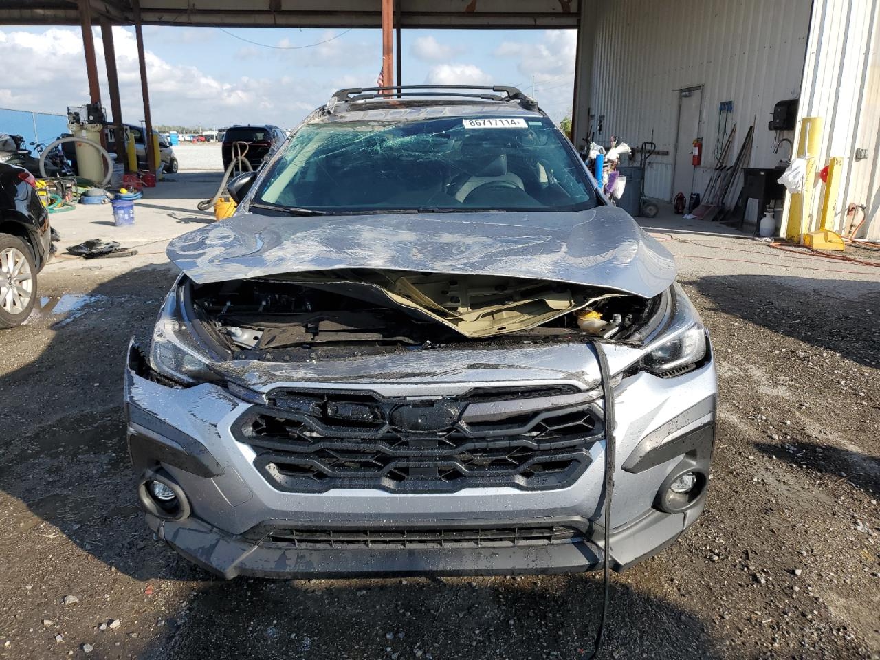 2024 Subaru XV VIN 4S4GUHM69R3712224 Copart auction photo, rollover damage thumbnail 5