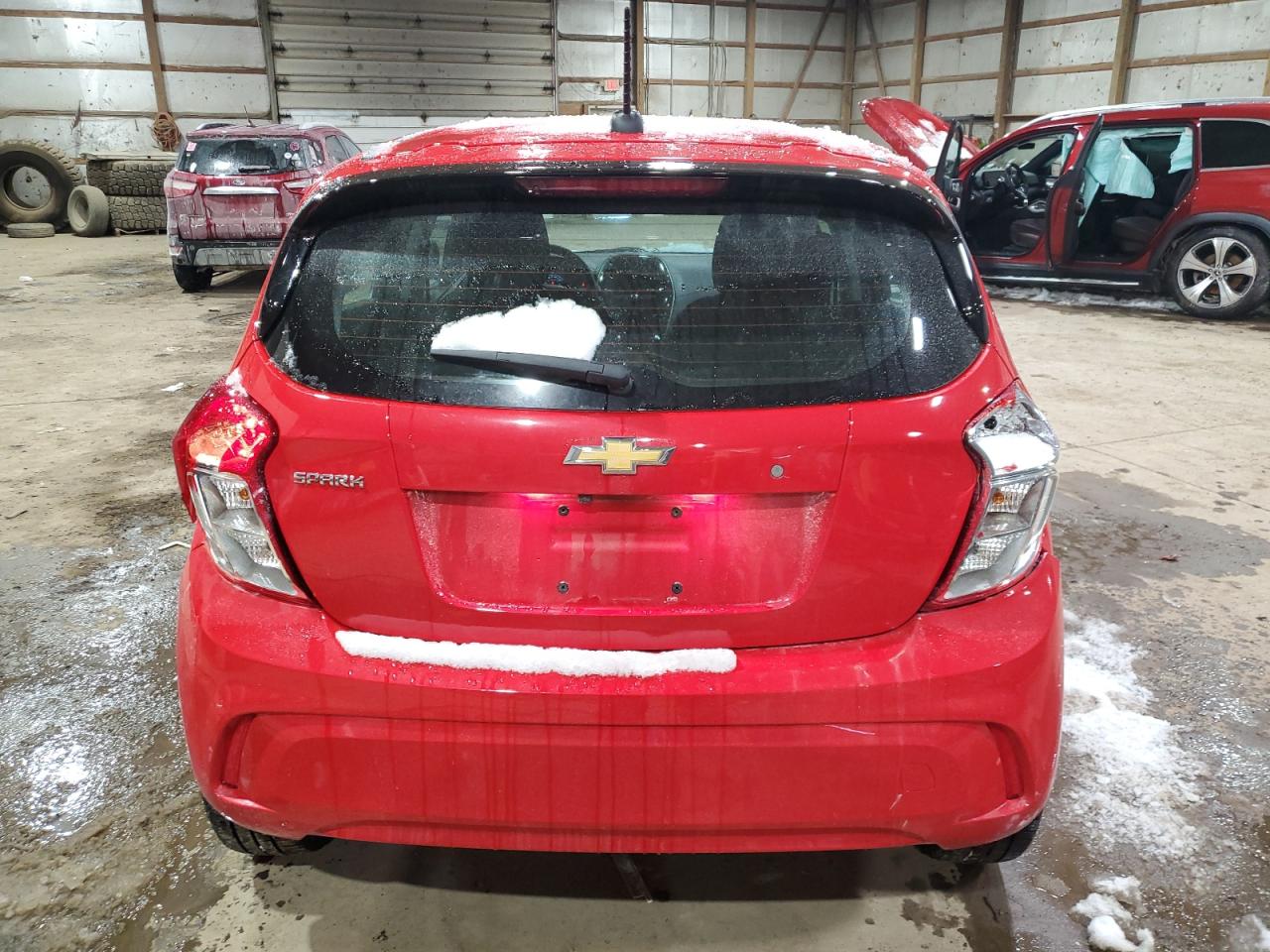 2021 Chevrolet Spark VIN KL8CB6SA0MC221451 Copart auction photo, rear end damage thumbnail 6