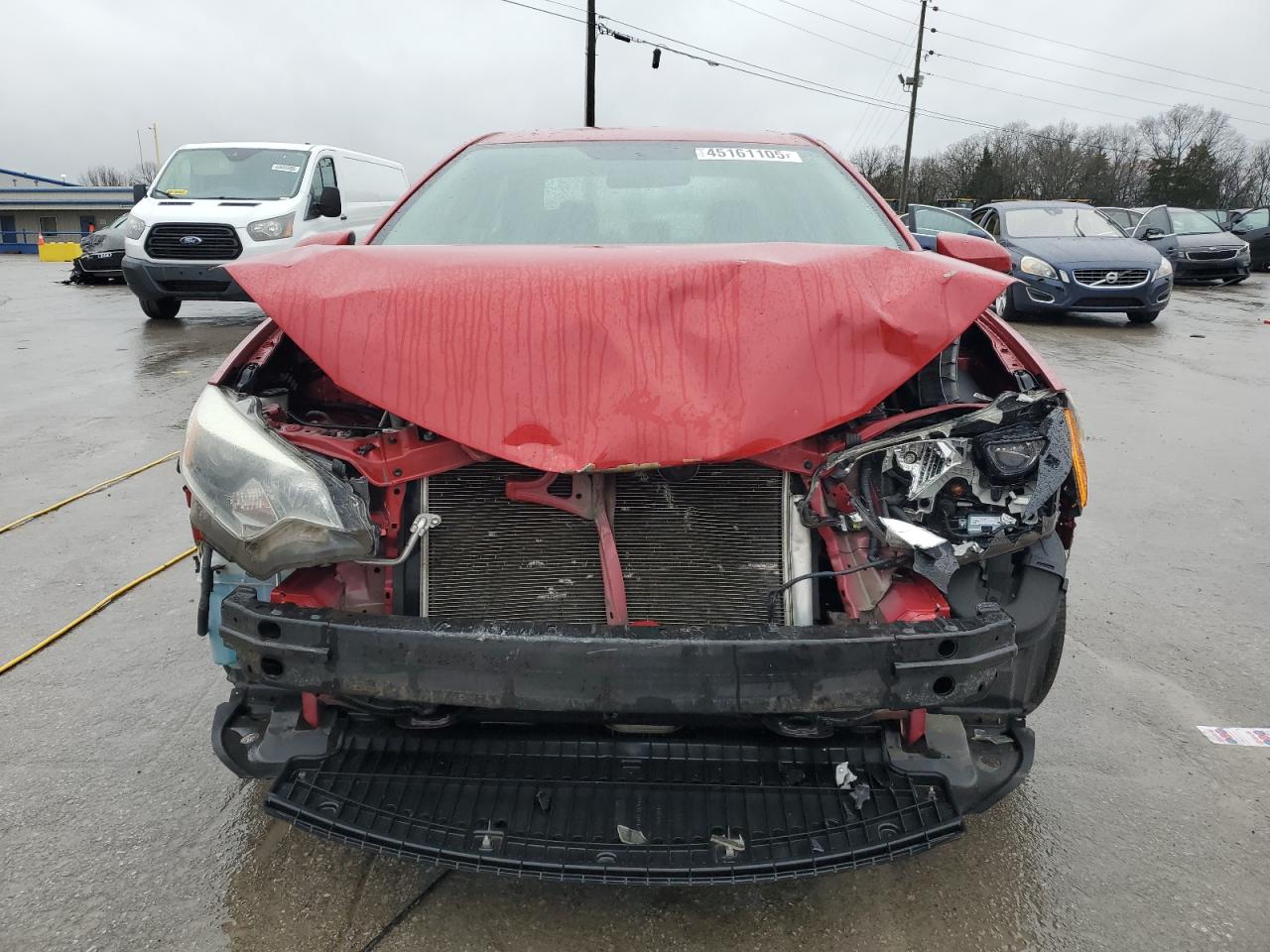2016 Toyota Corolla VIN 2T1BURHE2GC649302 Copart auction photo, front end / minor dent/scratches damage thumbnail 5