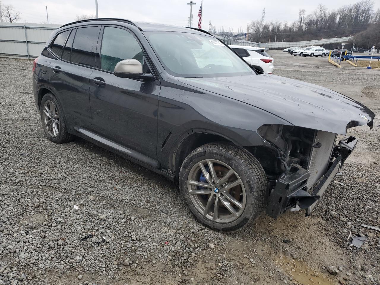 2020 BMW X3 VIN 5UXTY9C06L9C90087 Copart auction photo, all over damage thumbnail 4