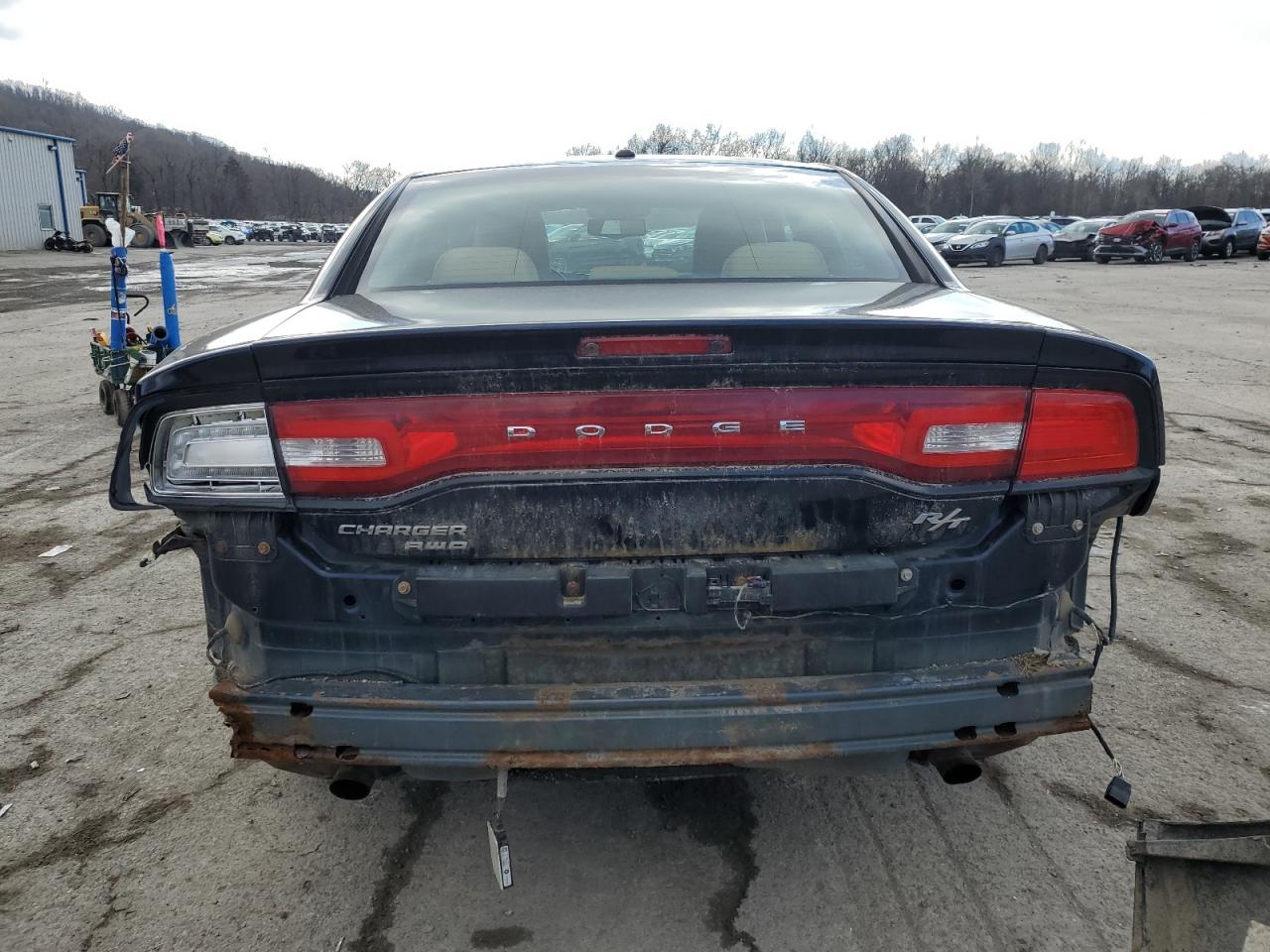 2011 Dodge Charger VIN 2B3CM5CT0BH518792 Copart auction photo, rear end damage thumbnail 6