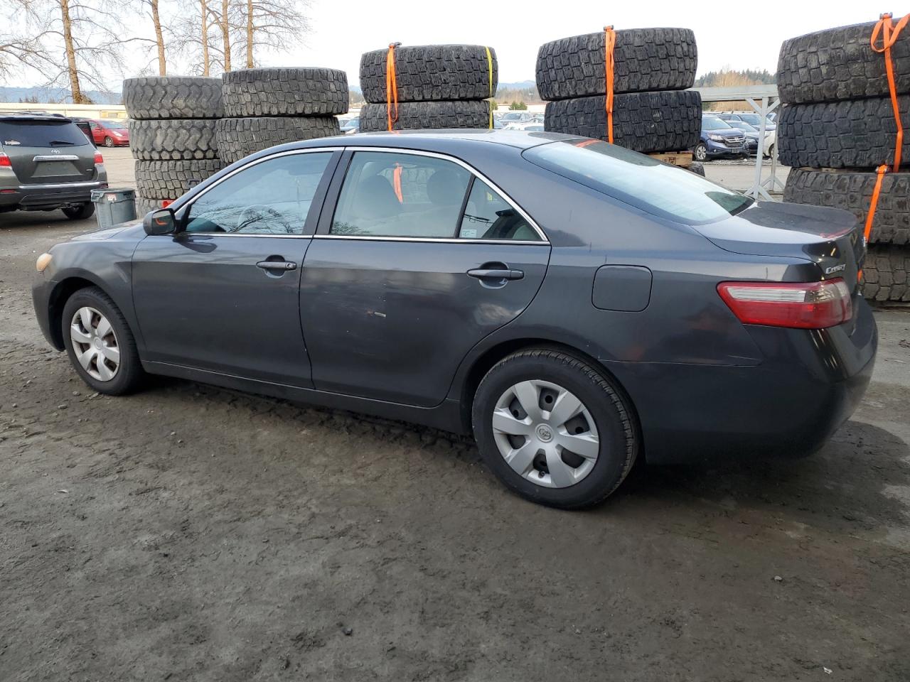 2007 Toyota Camry VIN 4T1BE46K97U581345 Copart auction photo, front end / side damage thumbnail 2
