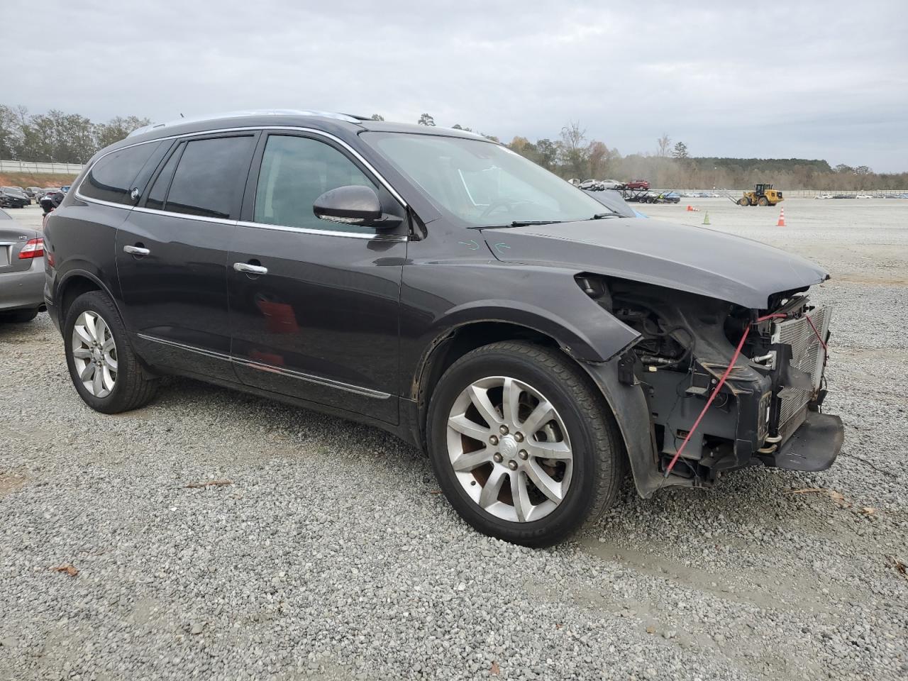 2014 Buick Enclave VIN 5GAKVCKD8EJ353827 Copart auction photo, front end / minor dent/scratches damage thumbnail 4