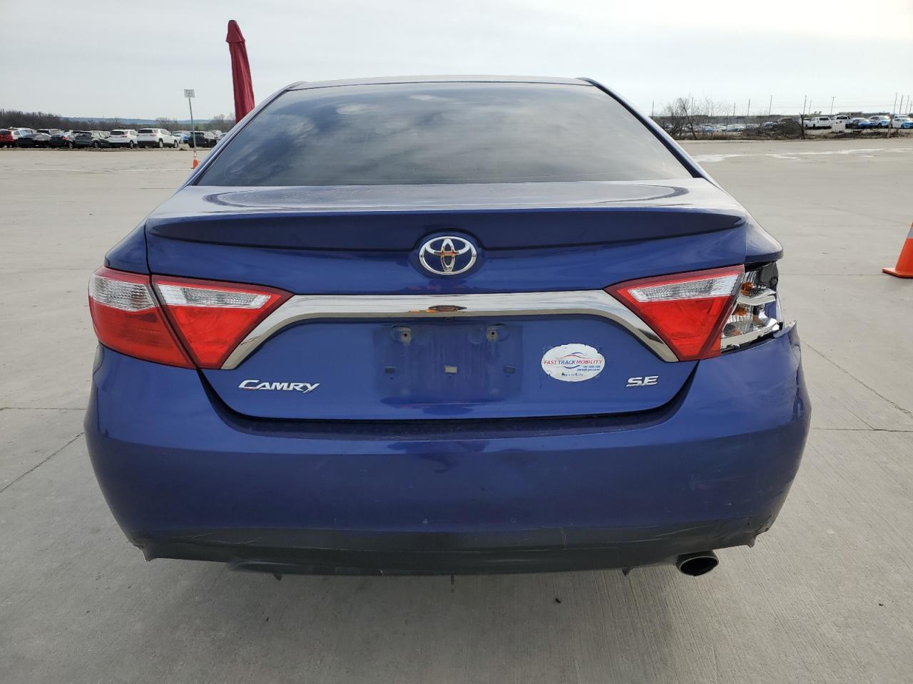 2016 Toyota Camry VIN 4T1BF1FK3GU601634 Copart auction photo, rear end damage thumbnail 6