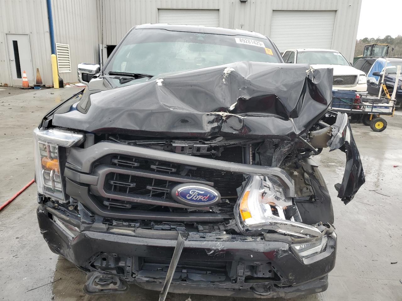 2021 Ford F-150 VIN 1FTEW1EP5MFA61640 Copart auction photo, front end damage thumbnail 5