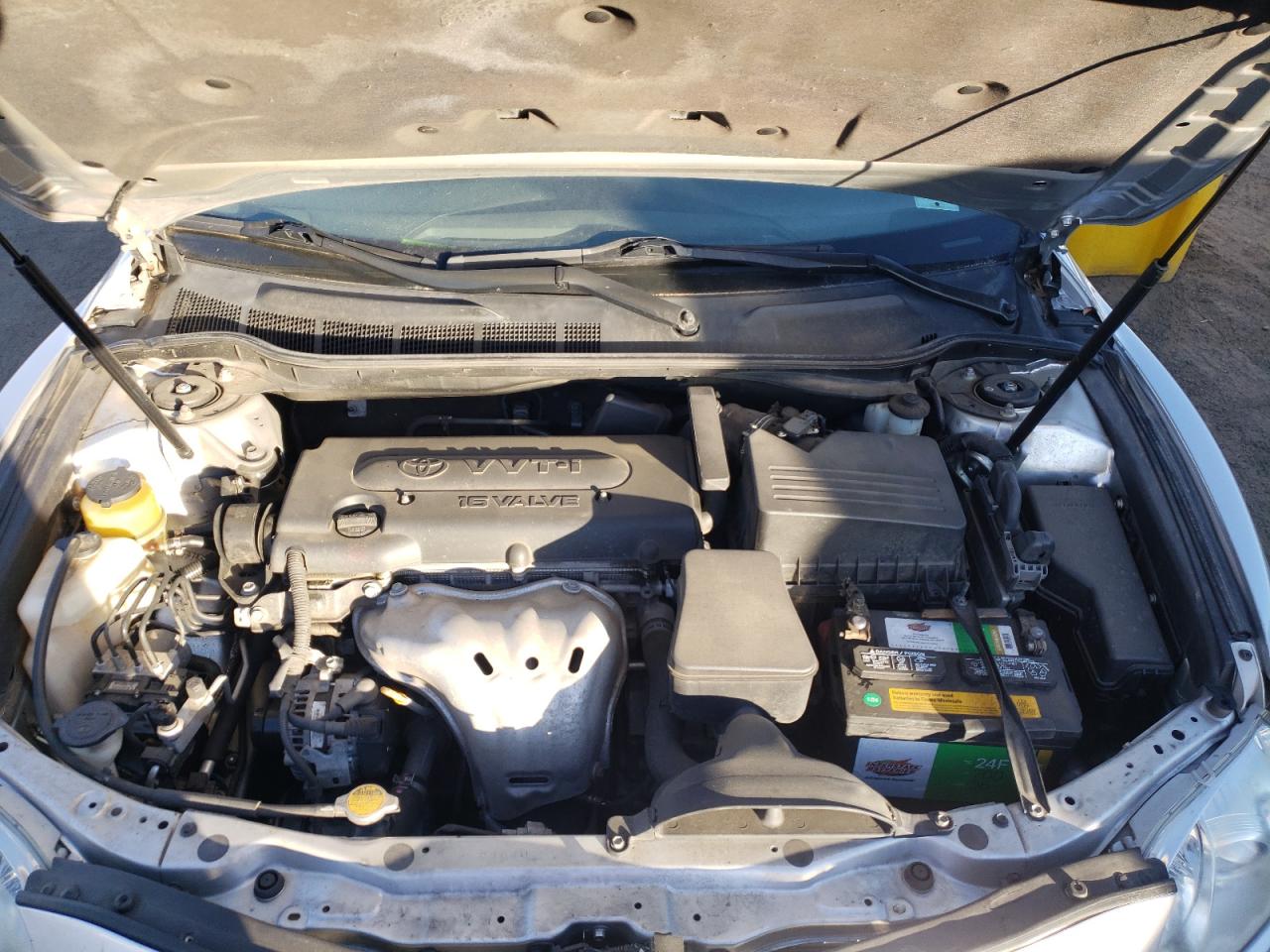 2008 Toyota Camry VIN 4T1BE46K38U201028 Copart auction photo, rear end damage thumbnail 11