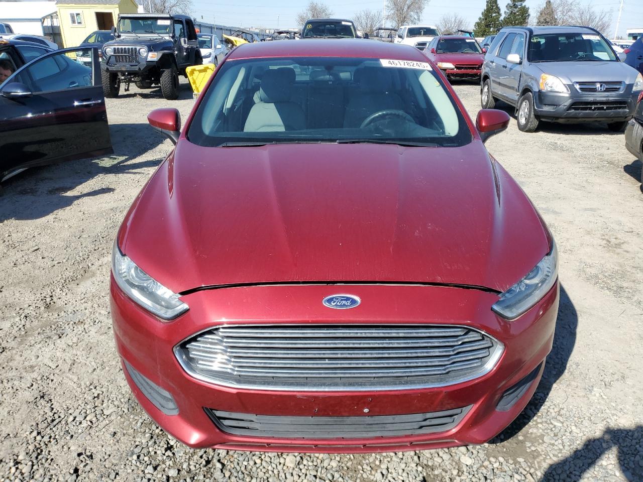 2016 Ford Fusion VIN 3FA6P0G79GR357329 Copart auction photo, rear end damage thumbnail 5