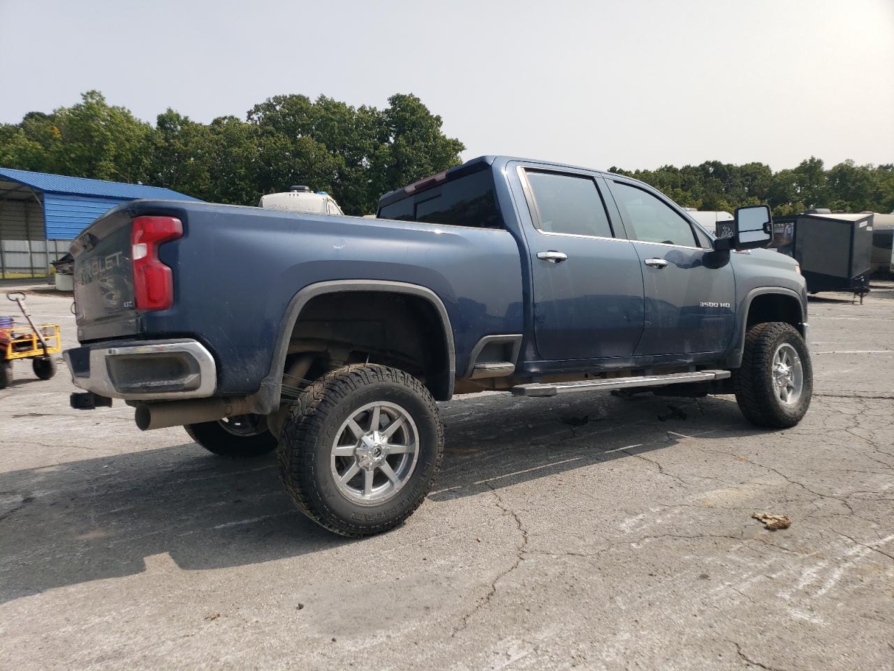 2022 Chevrolet Silverado VIN 2GC4YUEY0N1204440 Copart auction photo, front end damage thumbnail 3