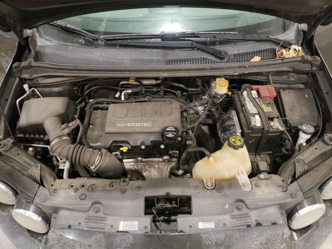 2015 Chevrolet Sonic VIN 1G1JC5SB3F4133093 Copart auction photo, rear end damage thumbnail 11