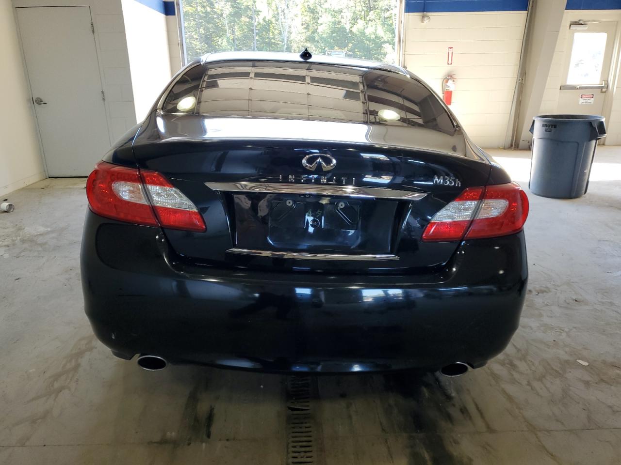 2012 Infiniti M VIN JN1EY1AP2CM910040 Copart auction photo, front end / undercarriage damage thumbnail 6