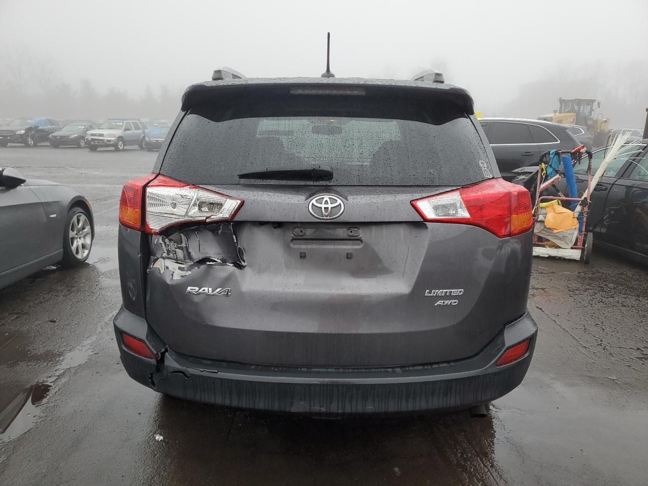 2013 Toyota RAV 4 VIN 2T3DFREV4DW084429 Copart auction photo, rear end damage thumbnail 6