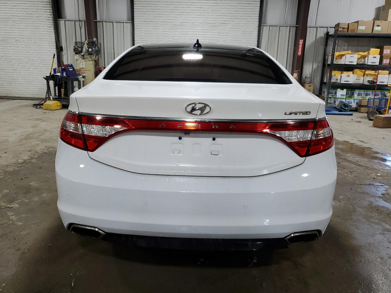 2015 Hyundai Azera VIN KMHFH4JG1FA448378 Copart auction photo, front end damage thumbnail 6