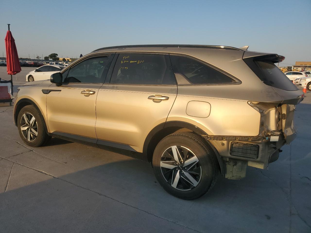 2021 KIA Sorento VIN 5XYRL4LC5MG004072 Copart auction photo, undercarriage damage thumbnail 2