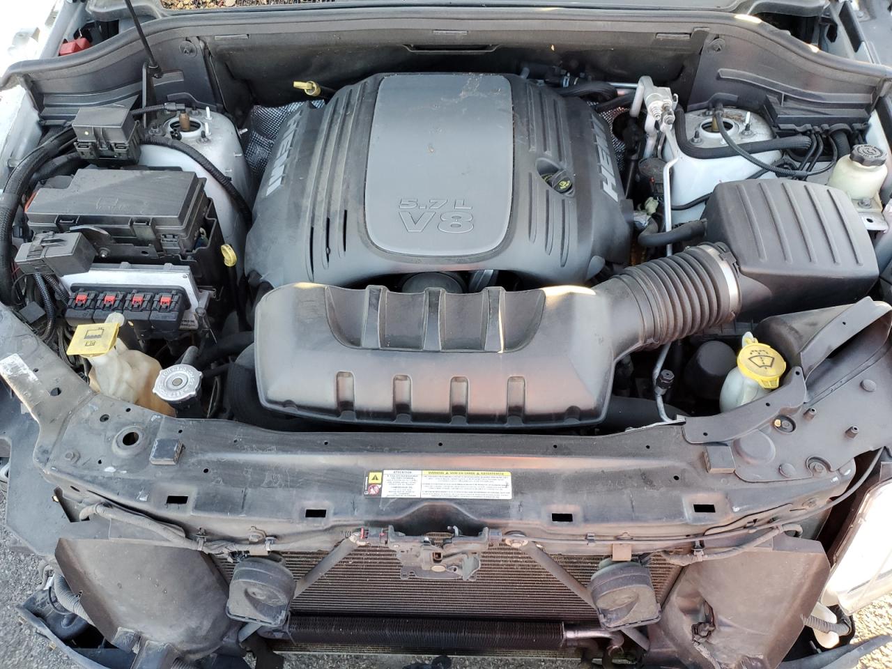 2013 Jeep Grand Cherokee VIN 1C4RJFCT4DC532109 Copart auction photo, front end / side damage thumbnail 13