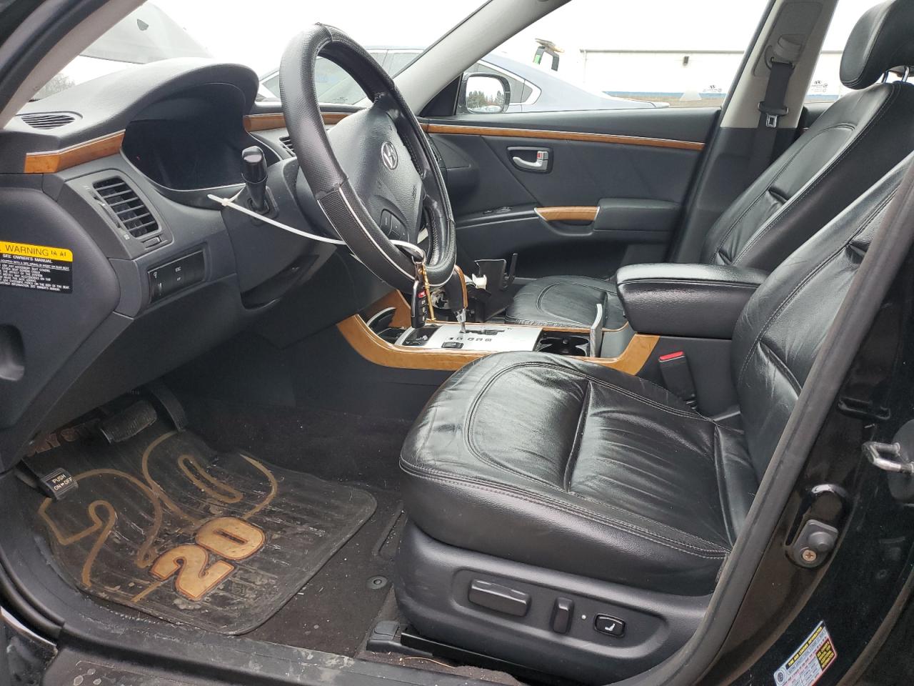 2008 Hyundai Azera VIN KMHFC46F18A255424 Copart auction photo, front end damage thumbnail 7