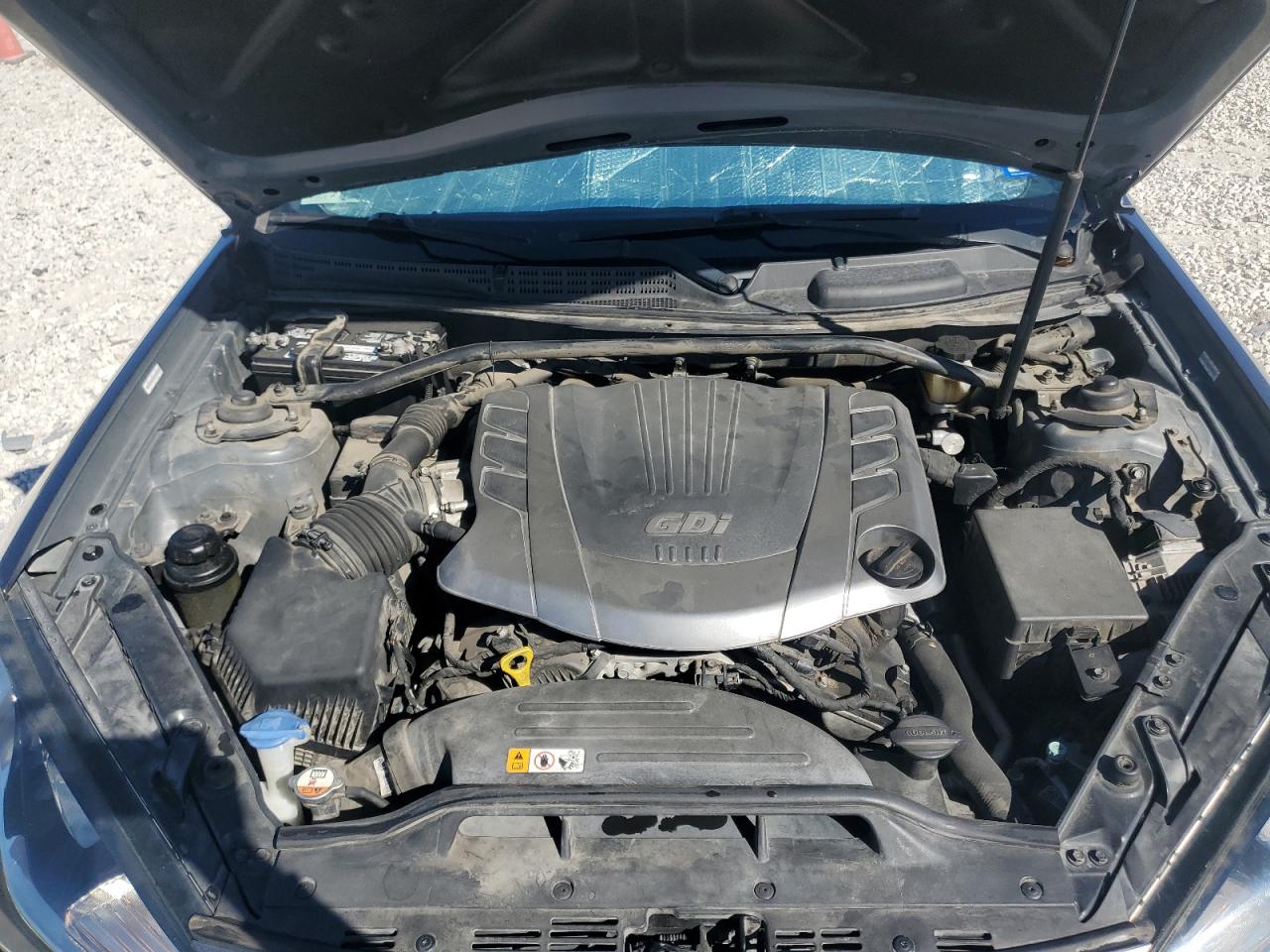2014 Hyundai Genesis VIN KMHHU6KJ9EU119693 Copart auction photo, rear end damage thumbnail 11