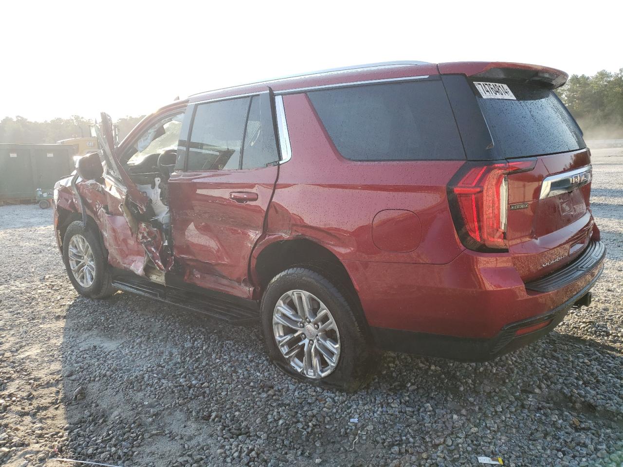 2021 GMC Yukon VIN 1GKS1AKD6MR200592 Copart auction photo, all over damage thumbnail 2