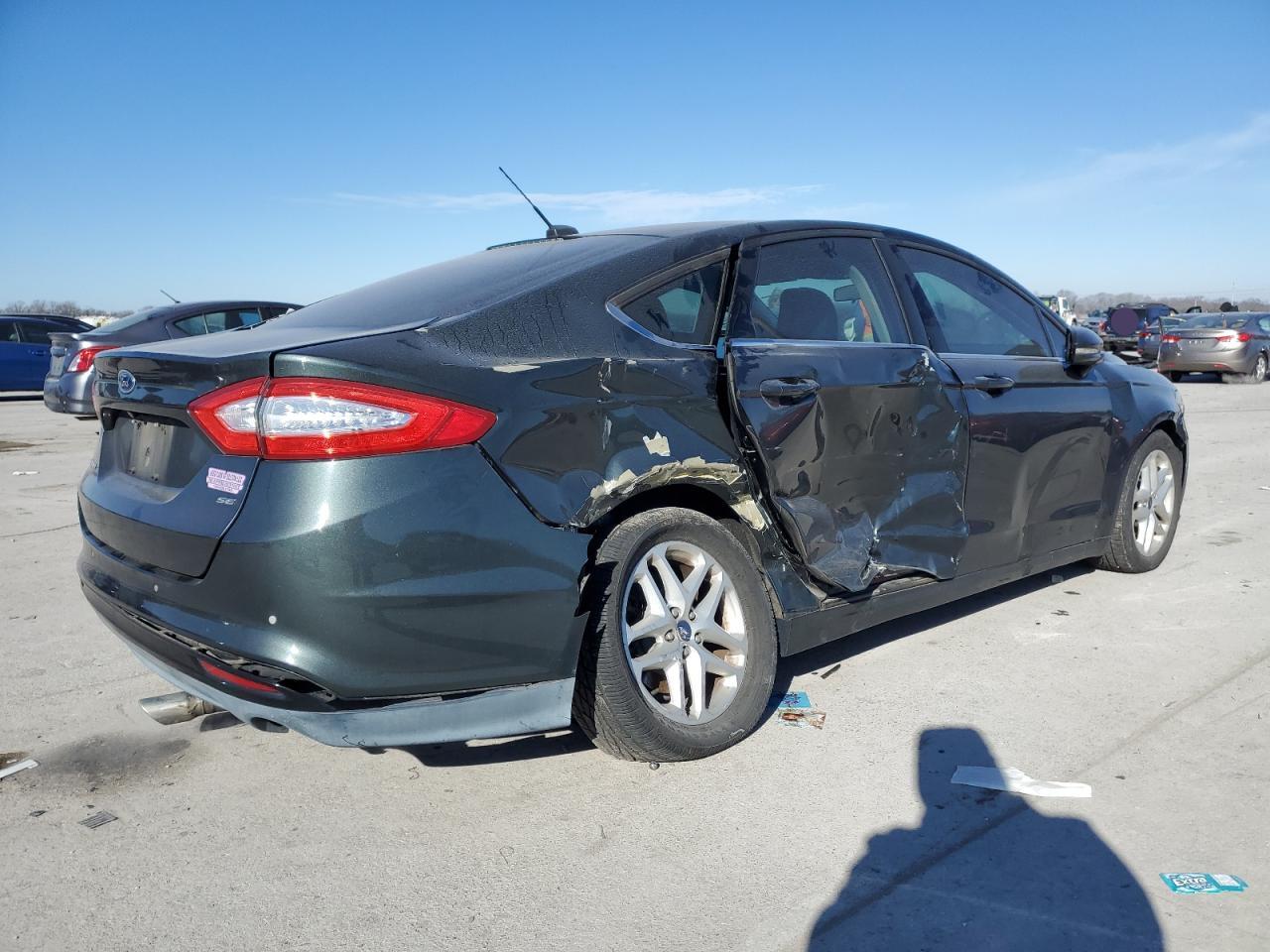 2015 Ford Fusion VIN 3FA6P0H79FR197594 Copart auction photo, all over damage thumbnail 3